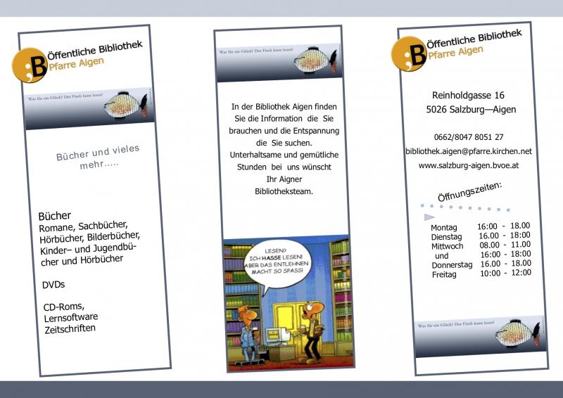 Folder Bibliothek Aigen