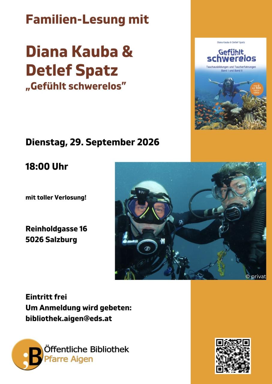 Lesung Diana Kauba & Detlef Spatz