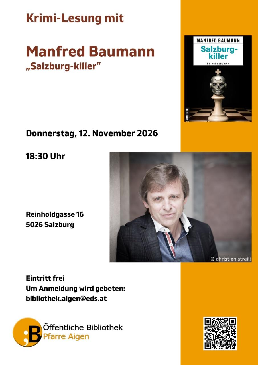 Lesung Manfred Baumann