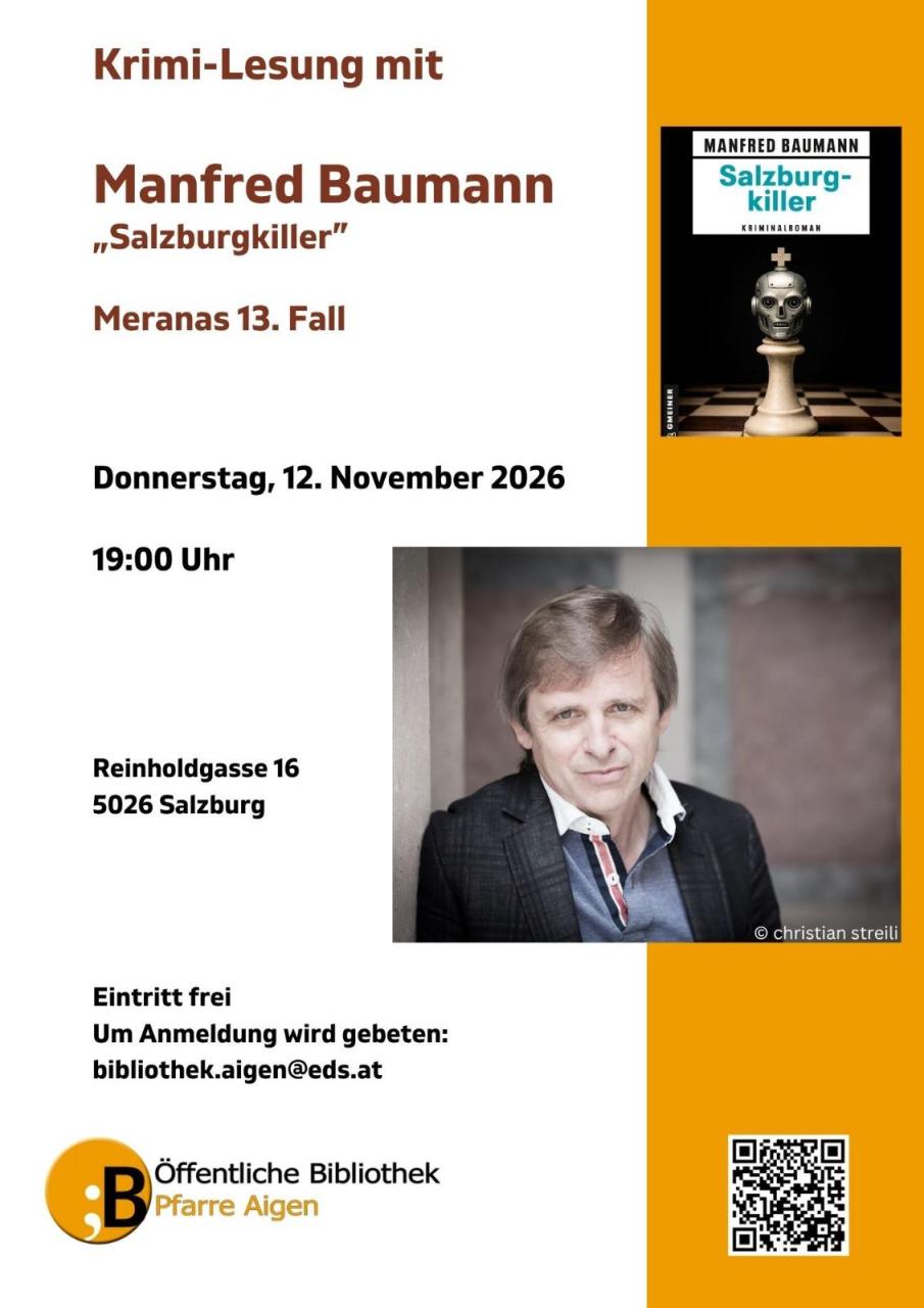 Lesung Manfred Baumann 